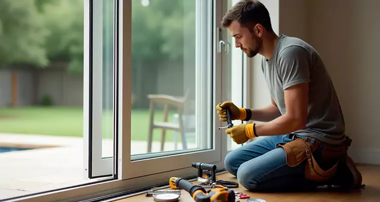 Squeaky Sliding Patio Doors in Lakeland, FL