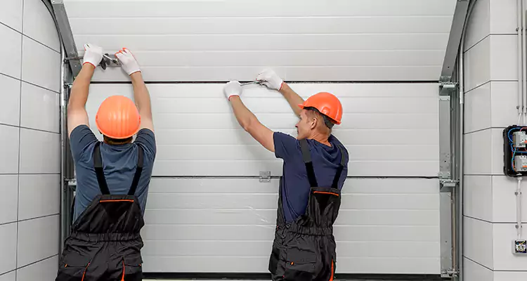 Garage Door Bottom Panel Repair in Lakeland, FL