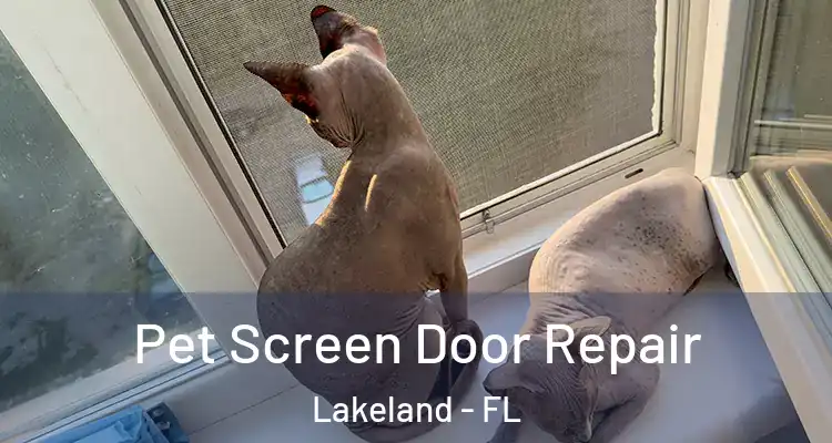Pet Screen Door Repair Lakeland - FL