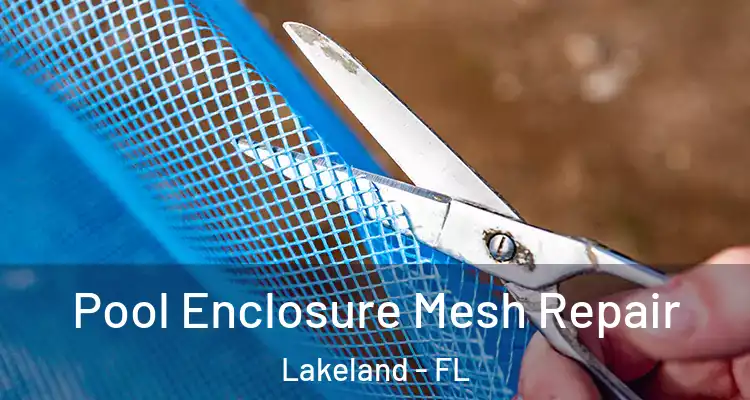 Pool Enclosure Mesh Repair Lakeland - FL
